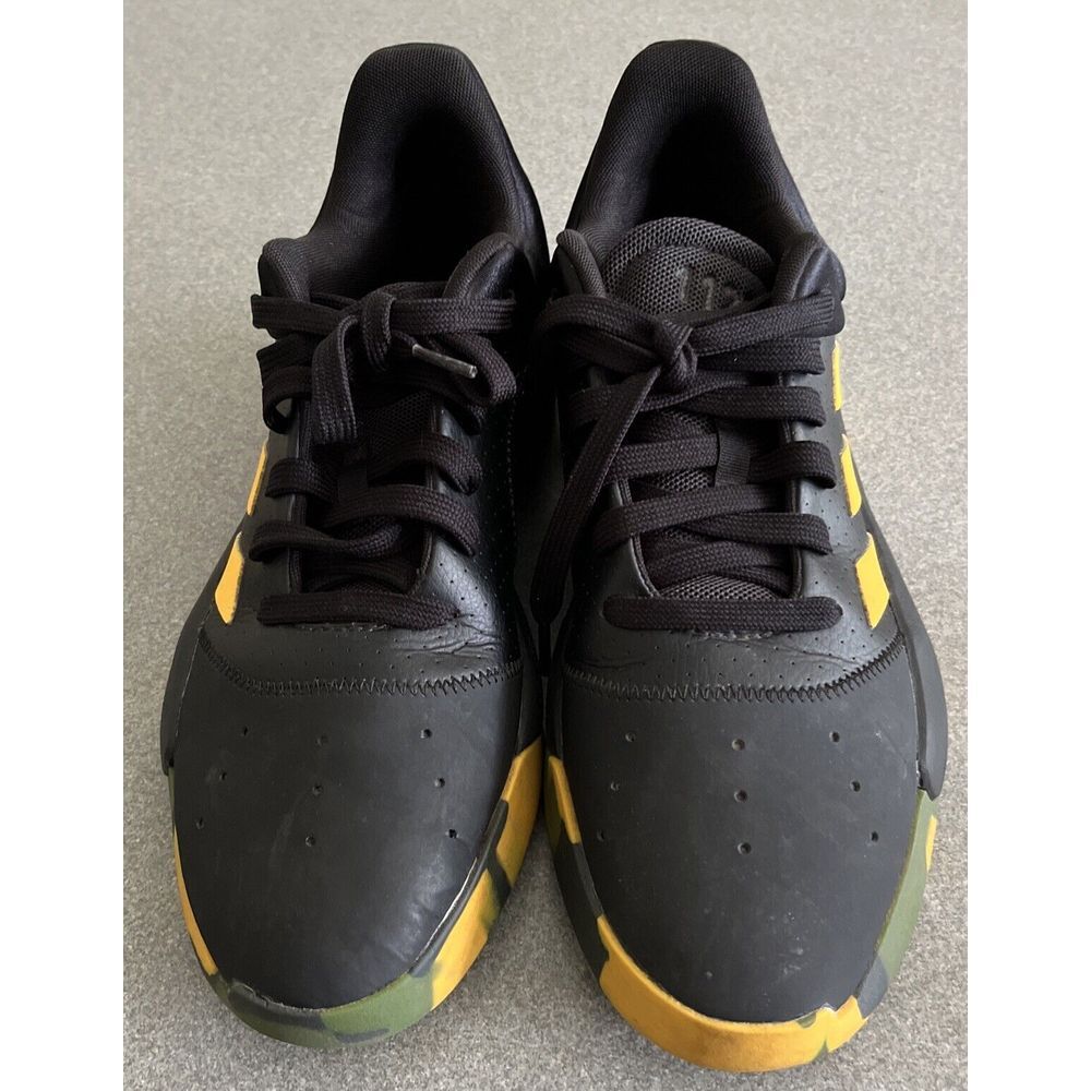Size 10 - Mens adidas Pro Adversary Low‎ 2019 Black Active Gold Sneakers